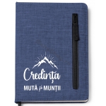 Agende buzunar si fermuar cu mesaj crestin